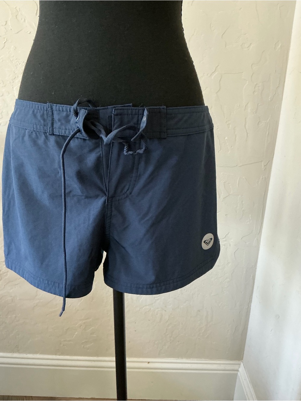 Roxy Women's Navy Athletic Drawstring Shorts